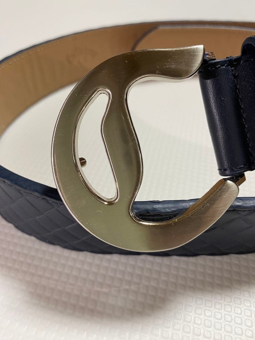 Callaway キルティングベルト ネイビー 美品