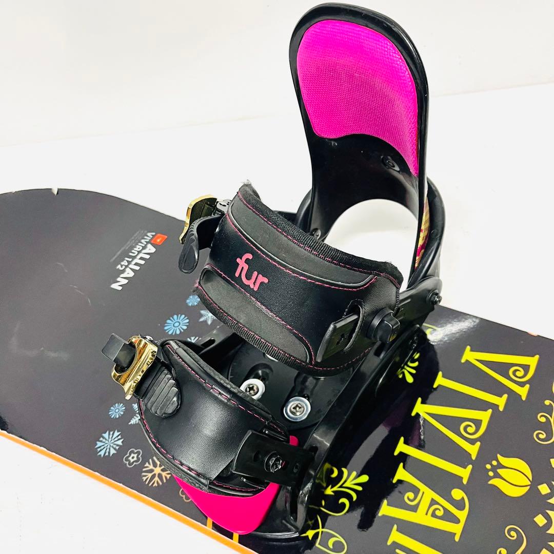 女性用　ALLIAN アライアン　スノボセット　レディース　スノーボード　ボード