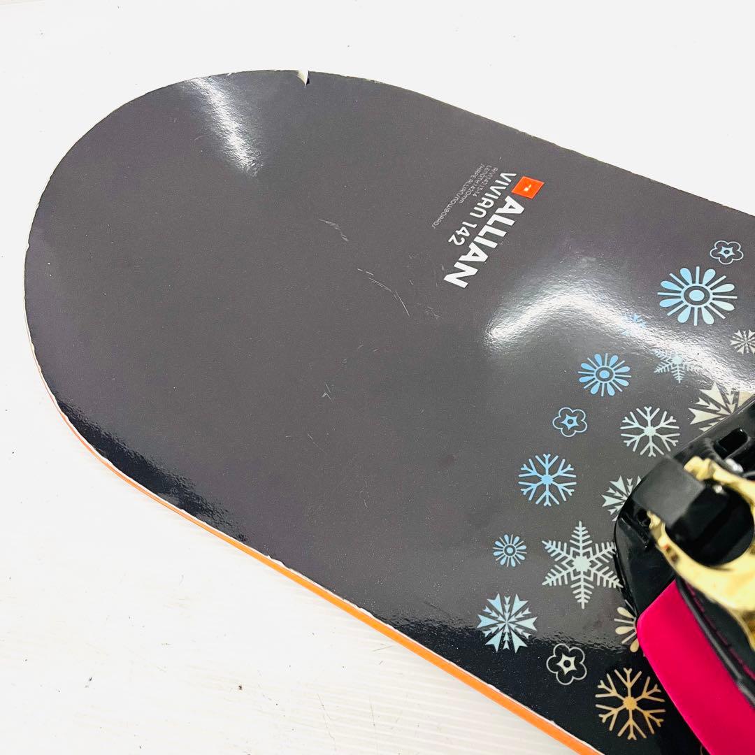 女性用　ALLIAN アライアン　スノボセット　レディース　スノーボード　ボード