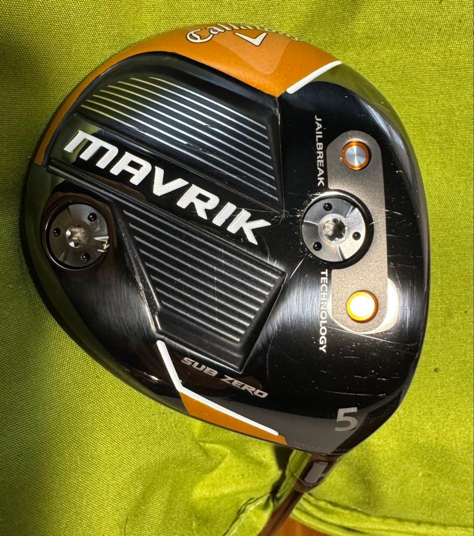 【ツアー支給品】キャロウェイ MAVRIK フェアウェイウッド 3W&5W