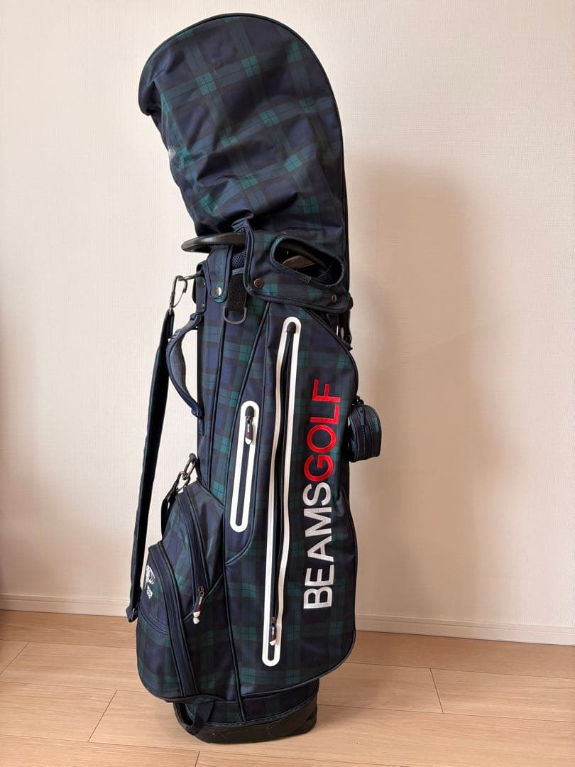 BEAMS GOLF ゴルフバッグ(PRGRレディースクラブ付)