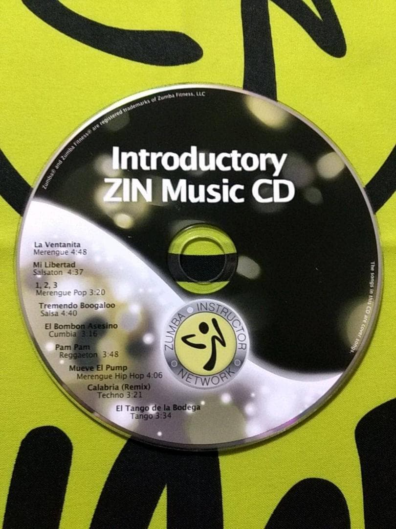 超希少品！　ZUMBA　ズンバ　ZIN15　同等品　CD　DVD