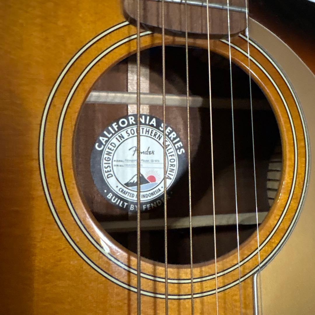 現状品Fender newporter player, SB WN ギター