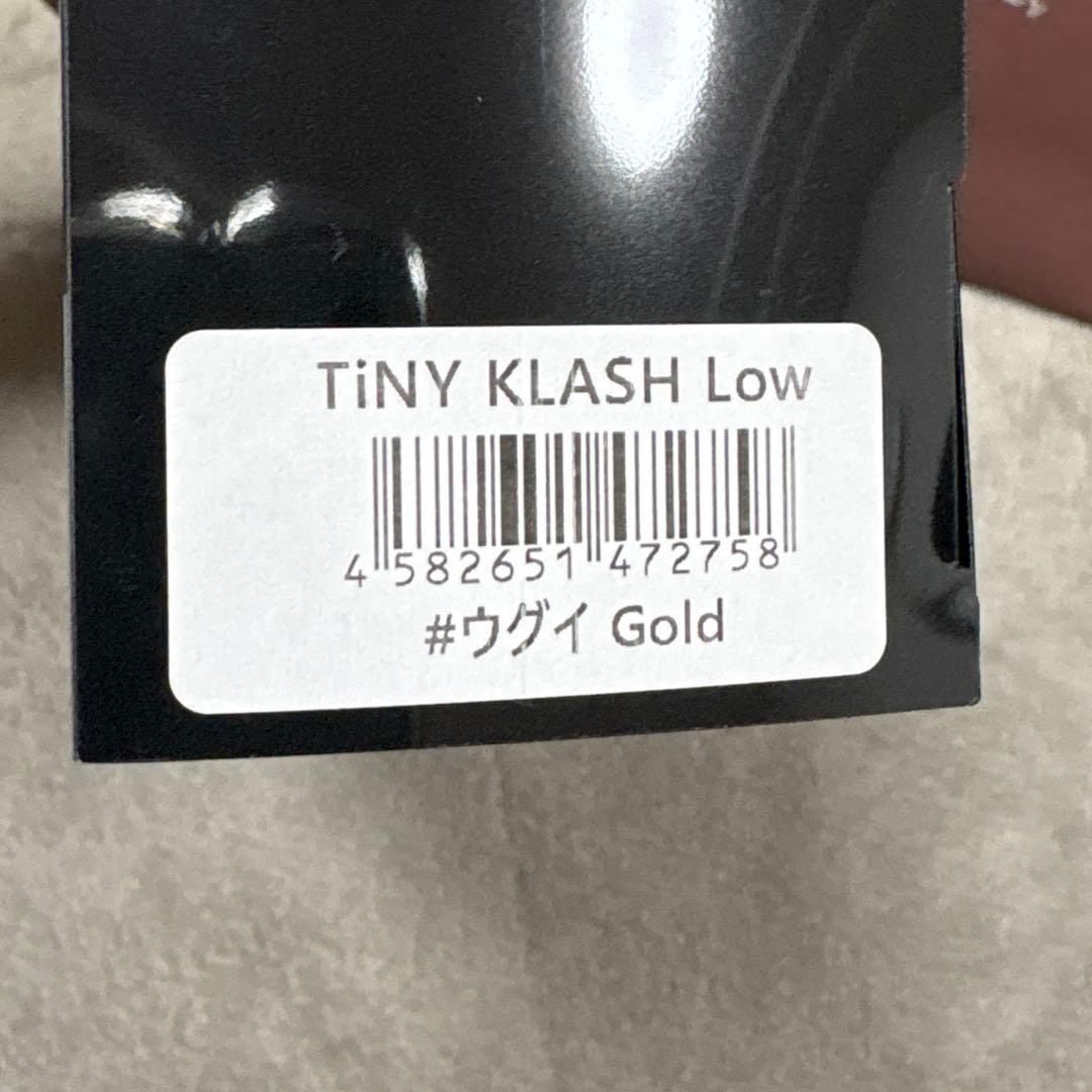 TiNY KLASH LOW ウグイゴールド　ウグイシルバー　パーツ4点　未使用