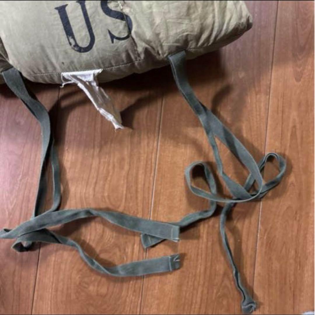 50s 米軍実物 SLEEPING BAG MOUNTAIN M–1949 羽毛