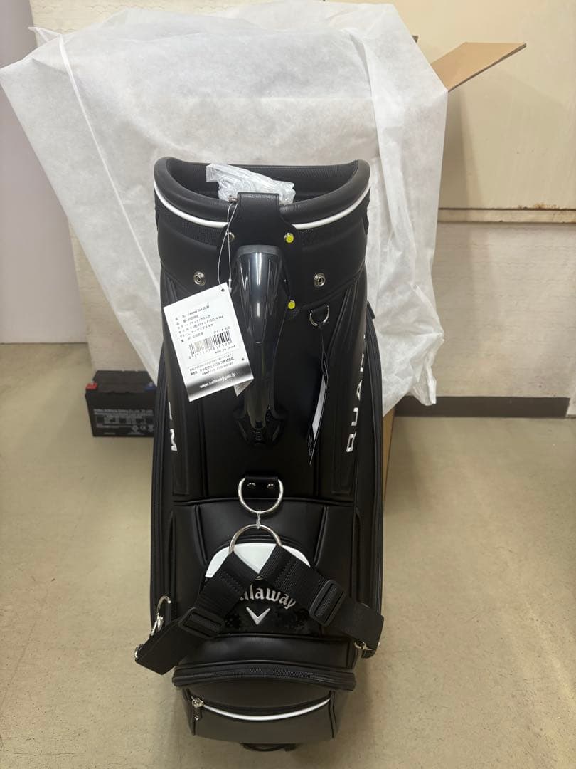 Callaway Quantum ブラックキャディバッグ