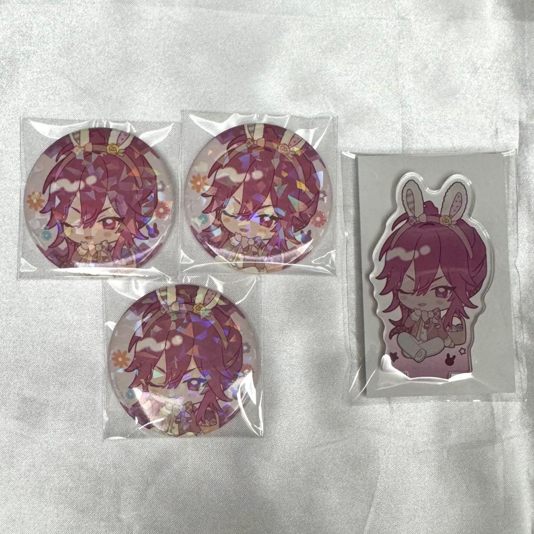 あんスタ アニカフェ 円果望見 缶バッジ アクスタ アクリルスタンド