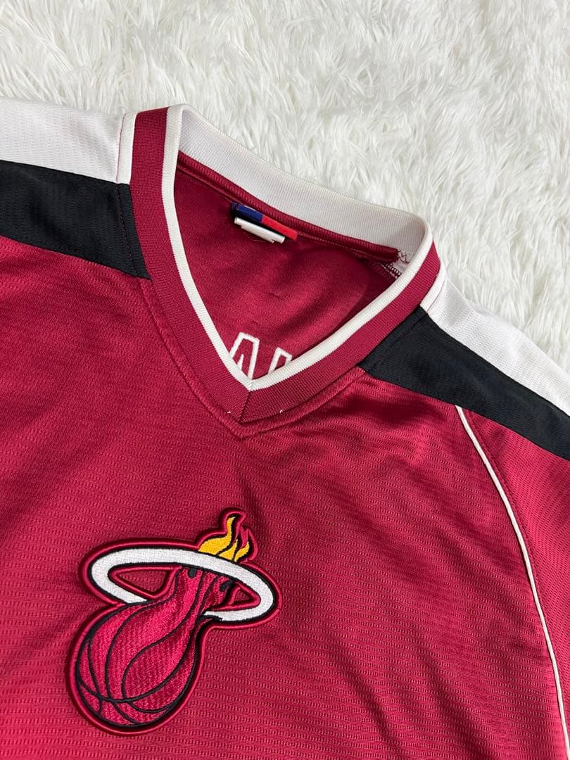 NBA majestic ゲームシャツ　WADE Lサイズ