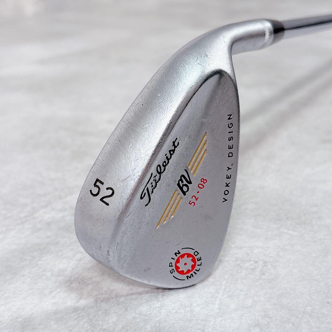 T459 タイトリスト ボーケイ ウェッジ 52° ゴルフクラブ スピンミルド