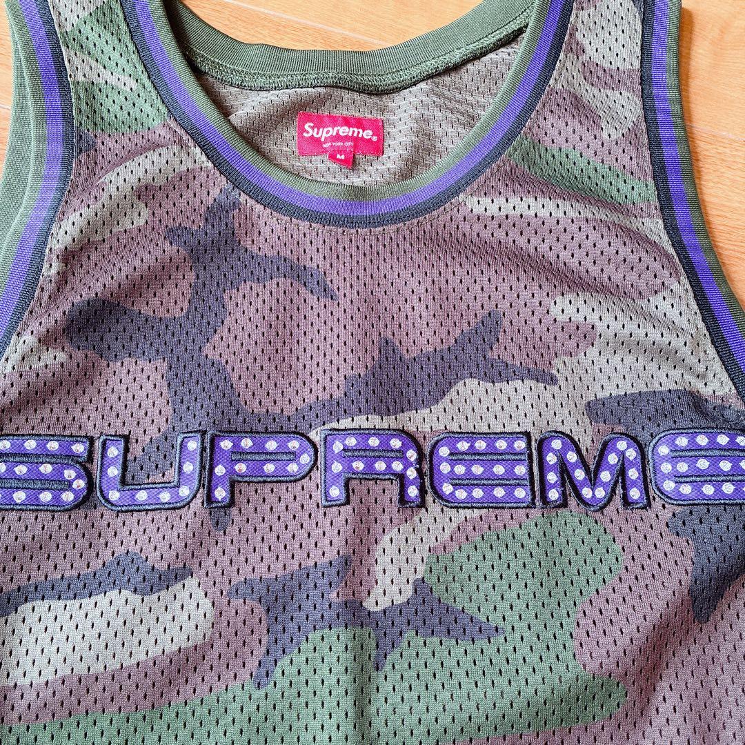 Supreme 迷彩タンクトップ Mサイズ ゲームユニフォーム