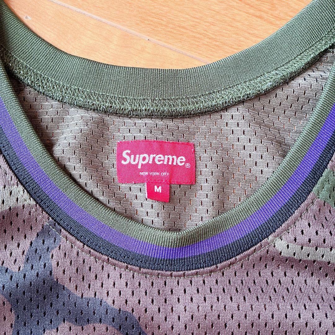 Supreme 迷彩タンクトップ Mサイズ ゲームユニフォーム