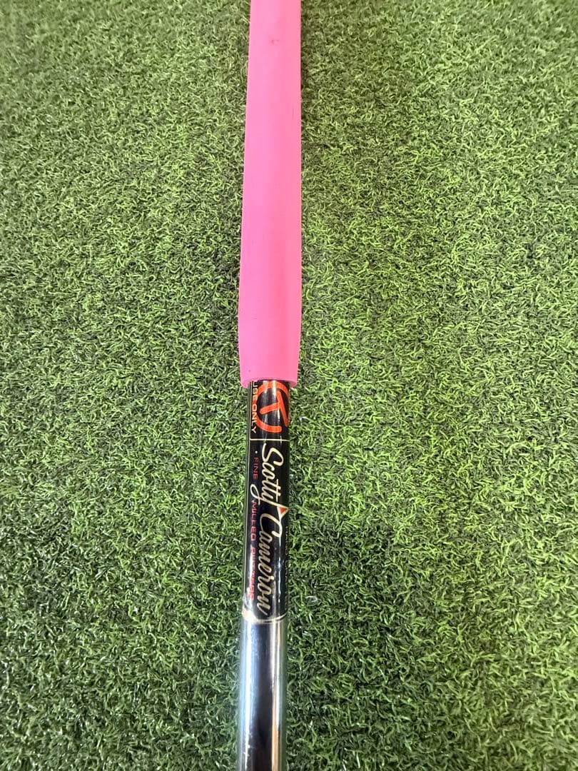 Scotty Cameron パター シルバー ピンクグリップ