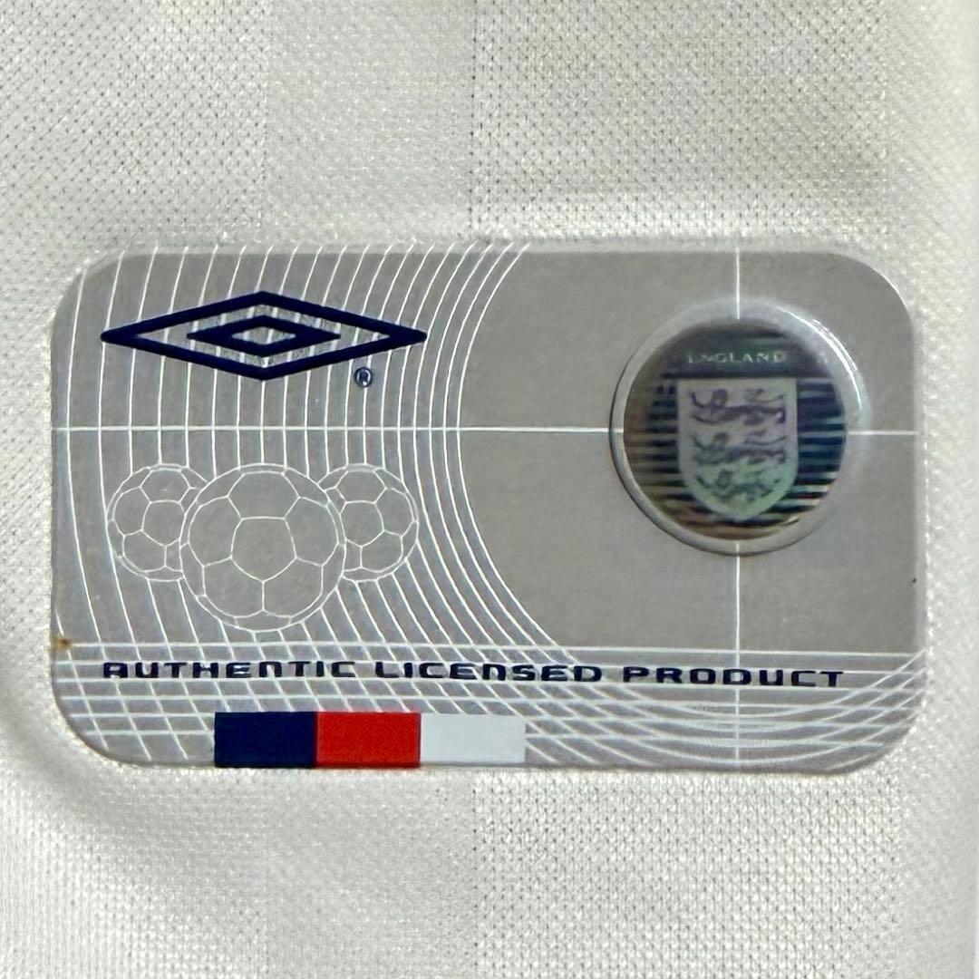 【新品/タグ付き】2002日韓W杯 イングランド代表 ♯7 ベッカム【Mサイズ】