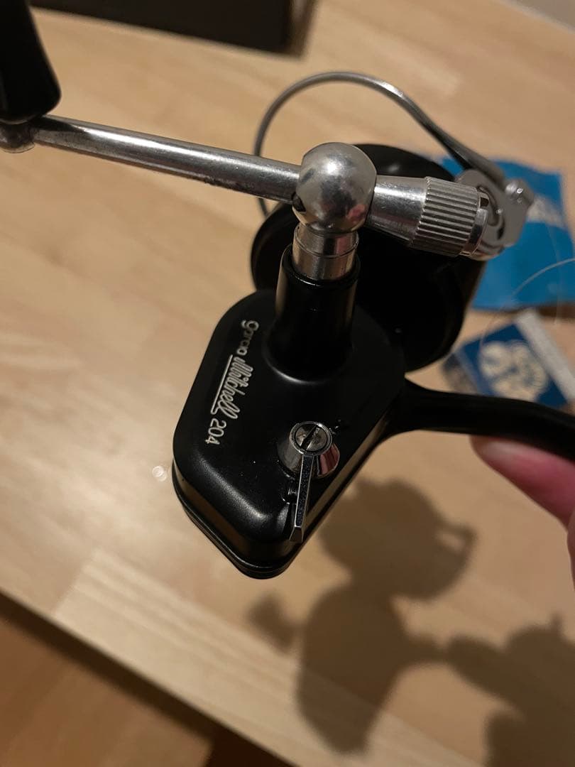 ミッチェル204 スピニングリール ブラック