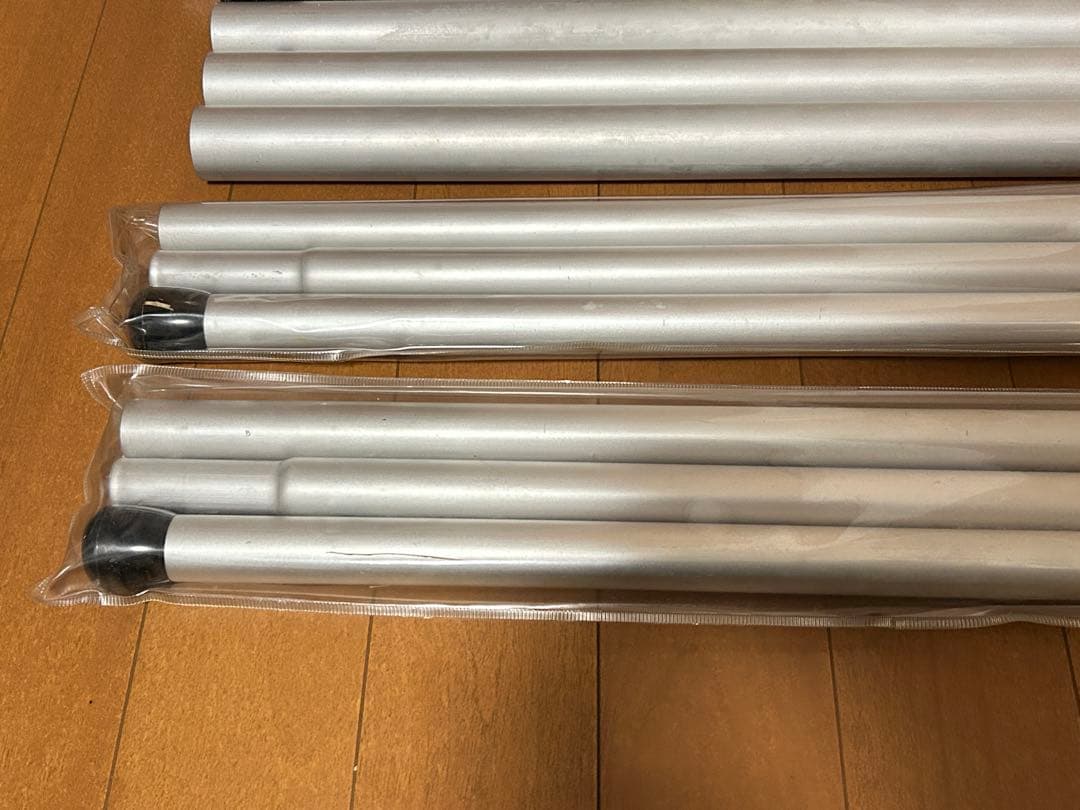 スノーピーク ウイングポール240cm＋280cm ＋アルミポール170cm×2