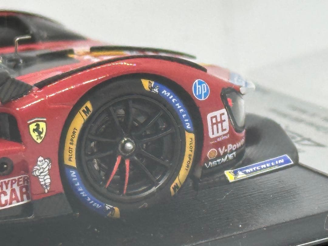 訳あり品 ルックスマート 1/43 フェラーリ 499P 2024 ルマン