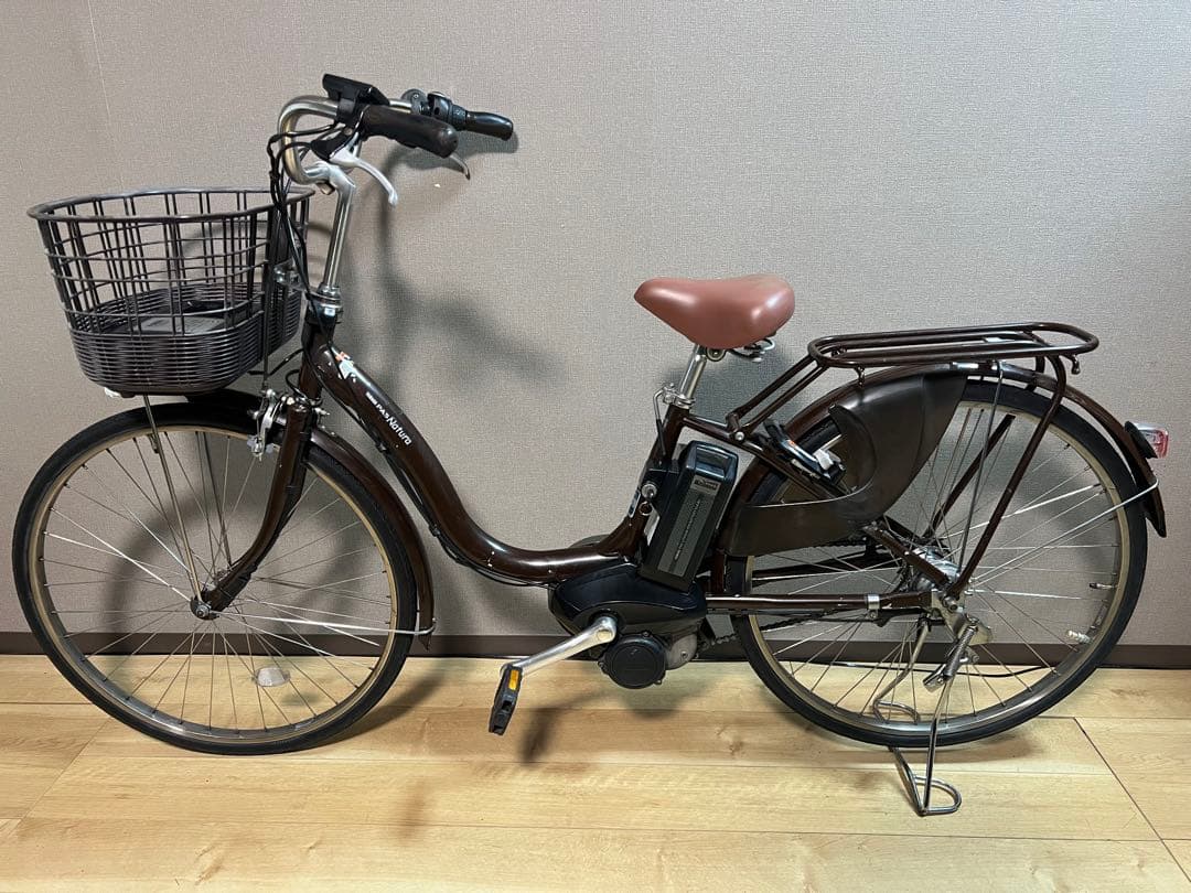 ヤマハ電動自転車、バッテリー12.8Ah