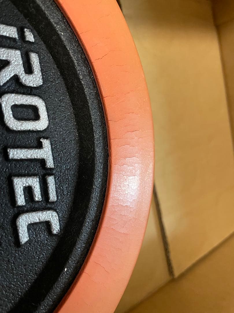 【セット1/2】IROTEC ラバー ダンベル 40KGセット（20kg×2個）