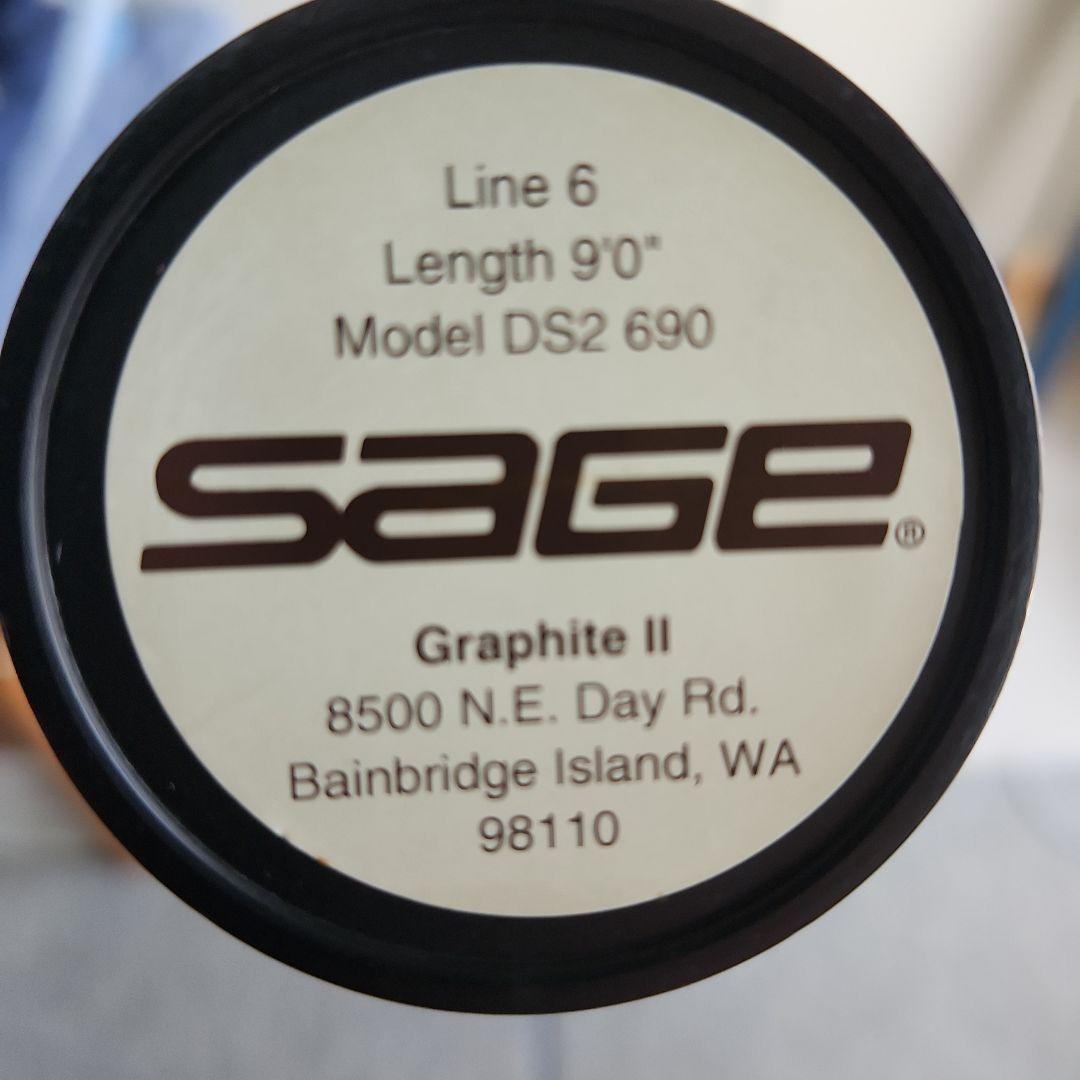 SAGE DS2 690 フライロッド 9'0\"