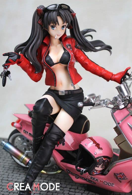 遠坂凛　ガレージキット　Fate　フェイト　未塗装未組立　ガレキ　美女　1/7
