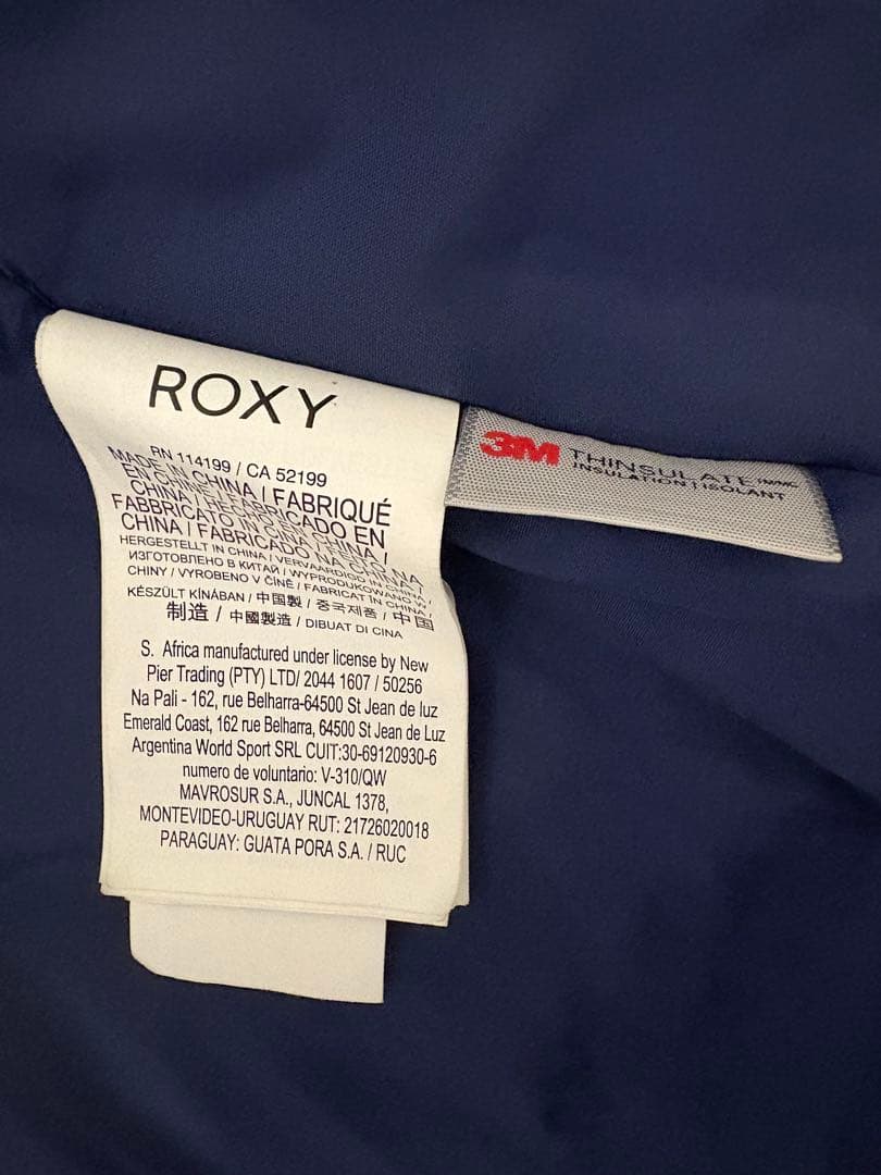ROXY スノボウェア アイボリー