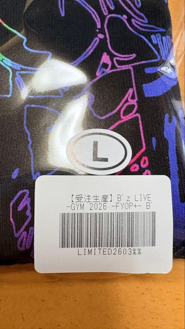 【新品・未開封】B'z Party限定オリジナルTシャツFYOP Lサイズ