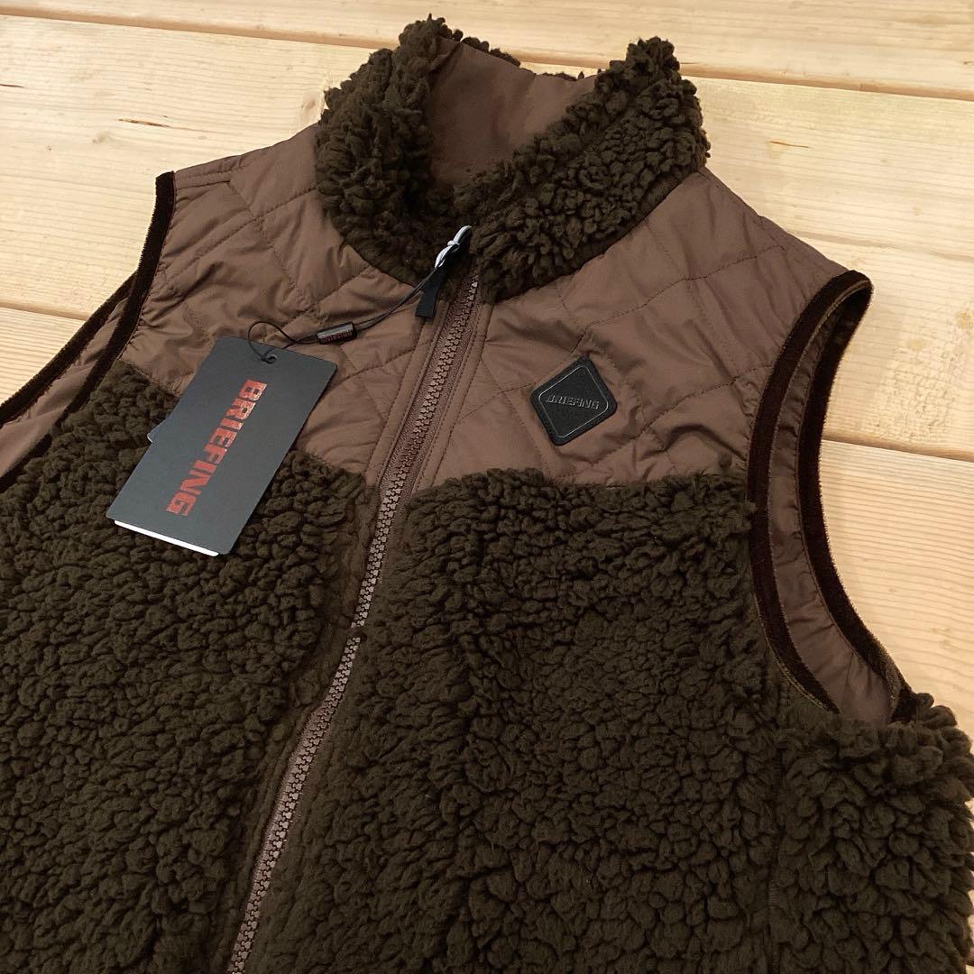 BRIEFING 新品　BOA QUILTED REVERSIBLE VEST
