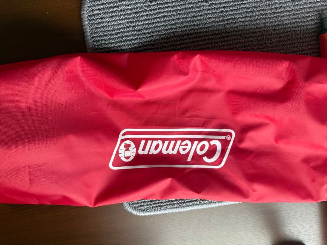 Coleman アウトドア ワゴン ウッド ロールテーブル 木製 コールマン