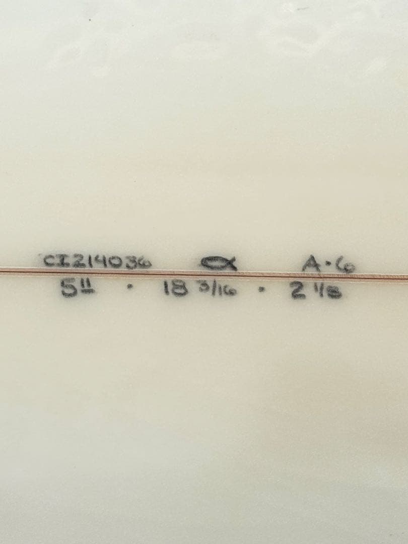 AL MERRICK アルメリックMERRICK A6 サーフボード 5'11⚡️