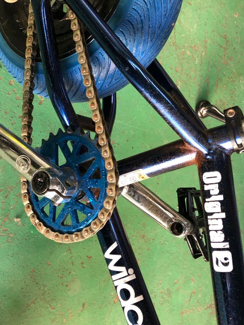 wildcat BMX バイク 青タイヤ