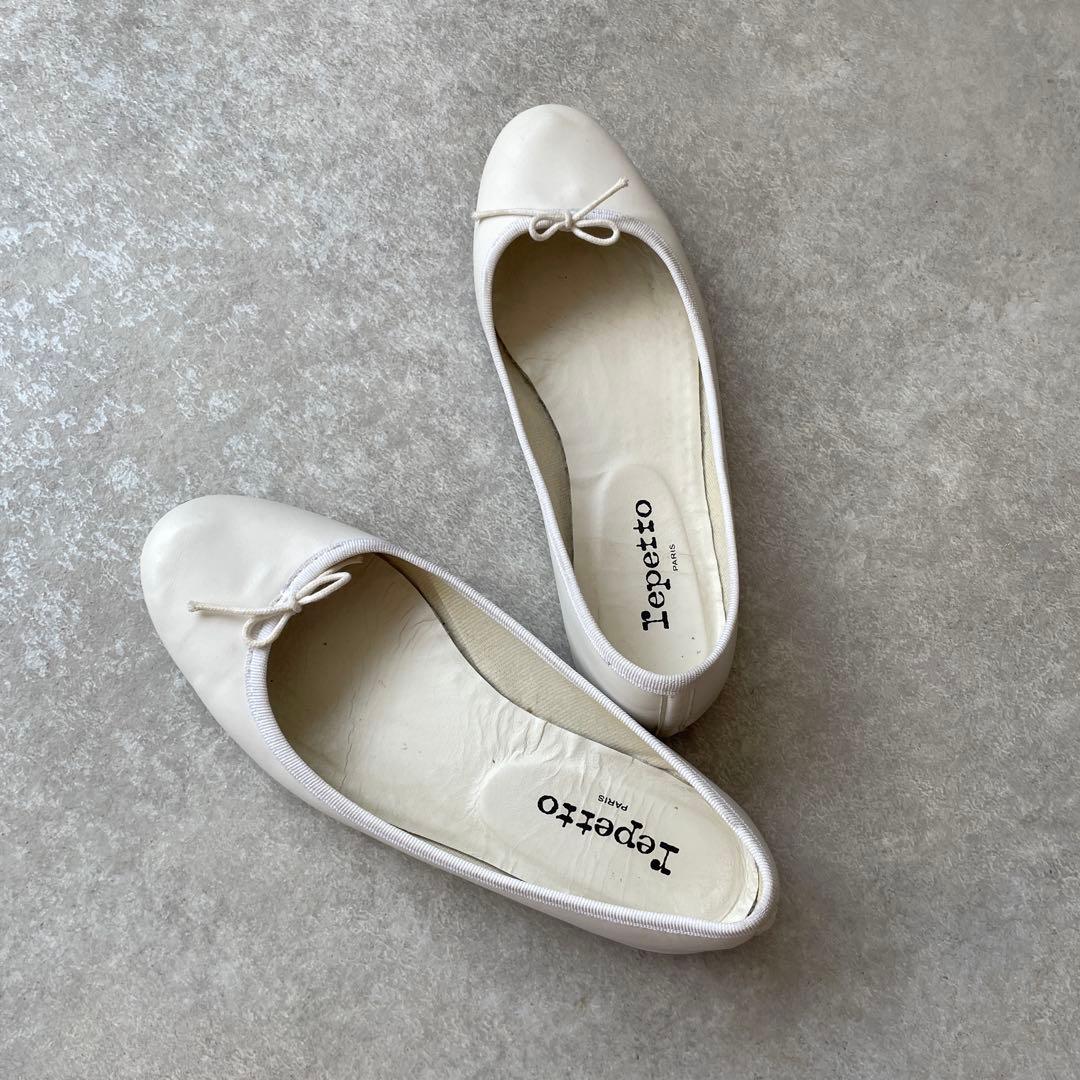 美品【定価4万】Repette CENDRILLON Smooth WHITE