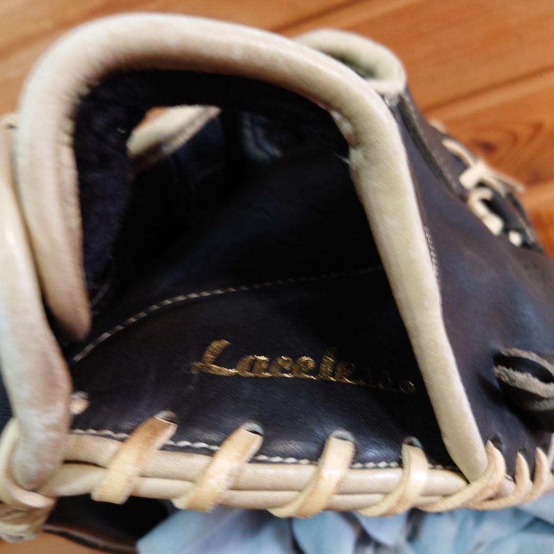 青ラベル　Mizuno 軟式グローブ 黒　一般　大人用　内野手　ビューリーグ