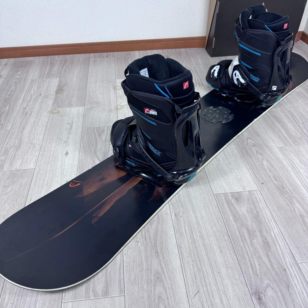 HEAD スノーボード 153cm ブーツ 28cm セット