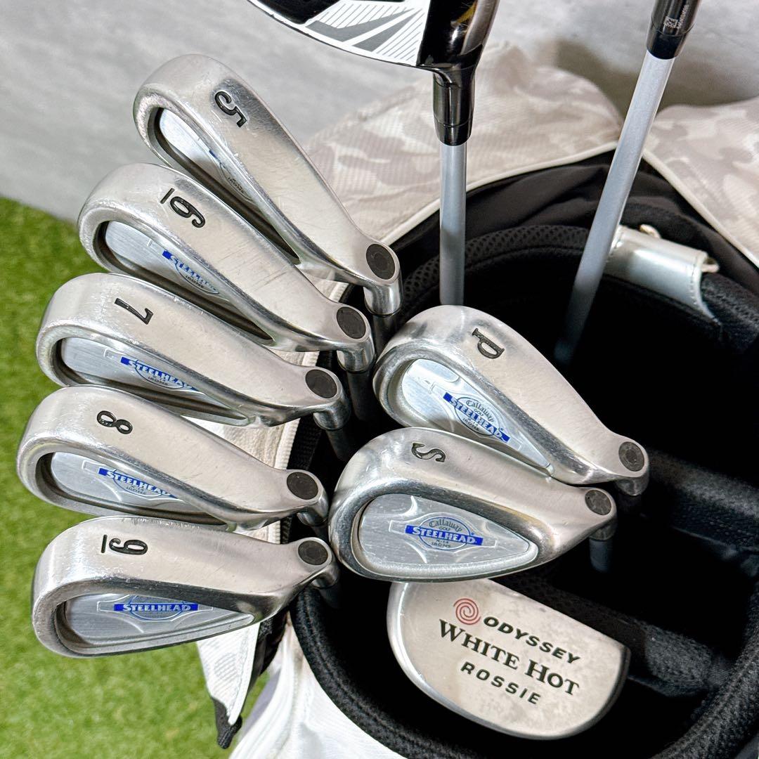 豪華!! Callaway X2 HOT メンズ ゴルフクラブセット【K632】