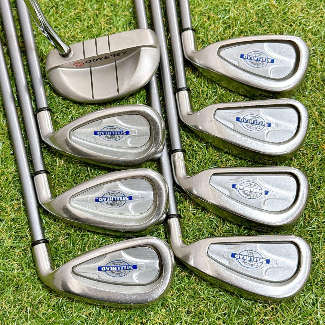 豪華!! Callaway X2 HOT メンズ ゴルフクラブセット【K632】