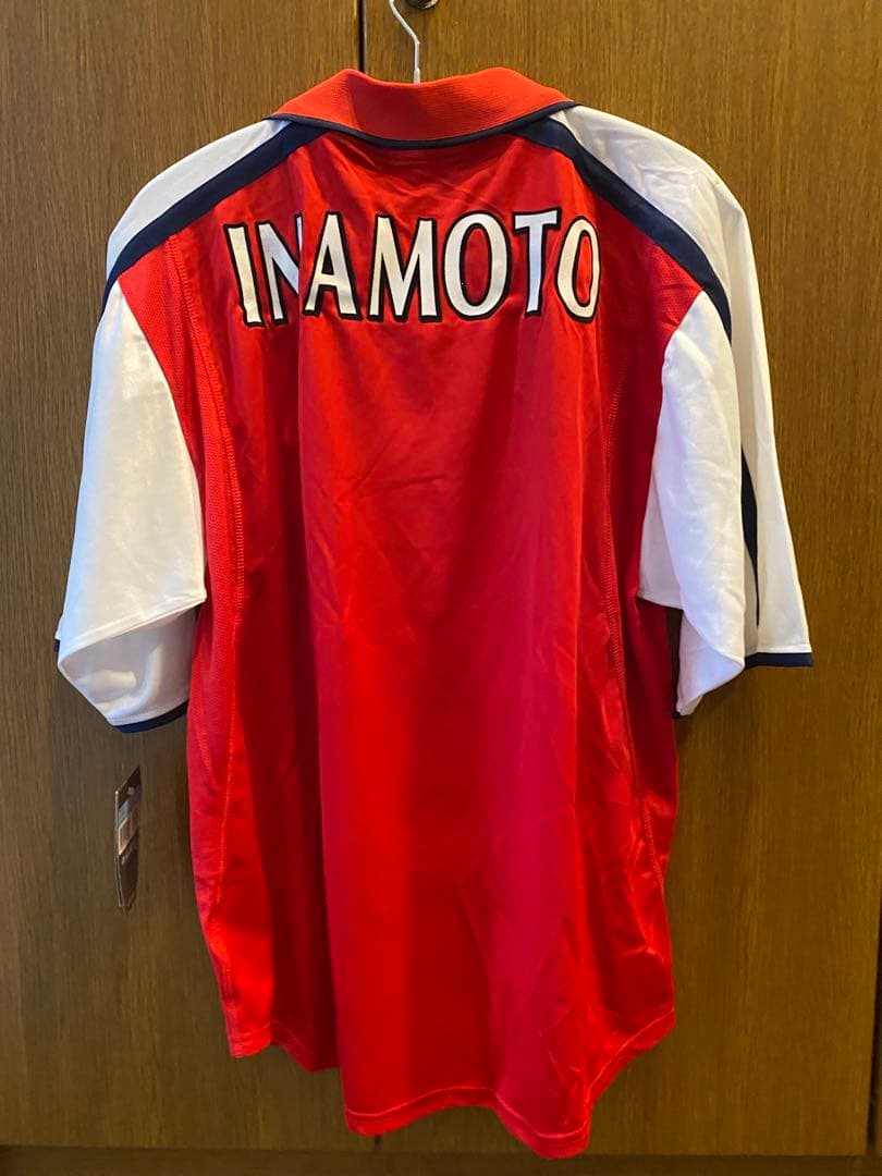【新品未使用タグ付】稲本潤一 アーセナル（イングランドプレミアリーグ） サイズM