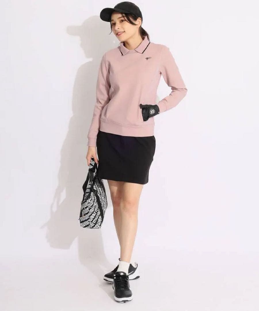 美品BEAMS GOLF ORANGE LABEL / 襟付き 切り替えPO