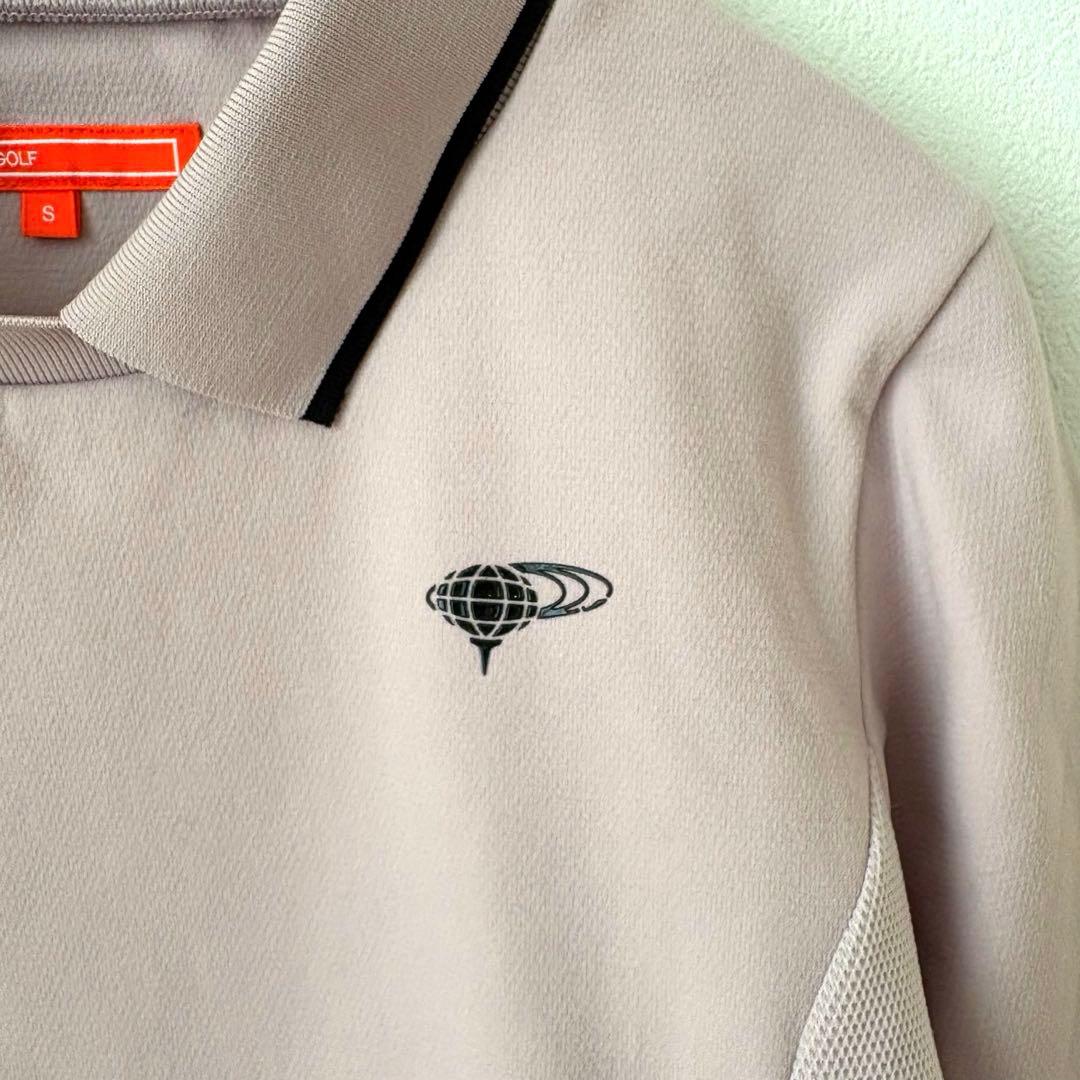 美品BEAMS GOLF ORANGE LABEL / 襟付き 切り替えPO