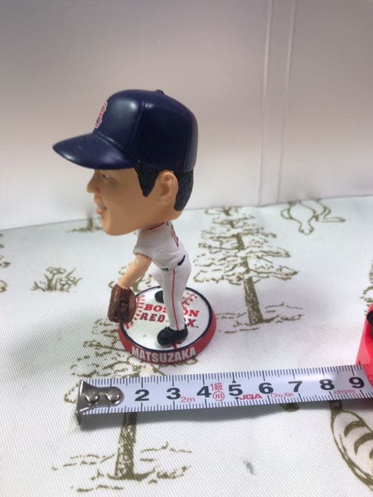 松坂大輔　レッドソックス　ボブルヘッド　極小　フィギュア