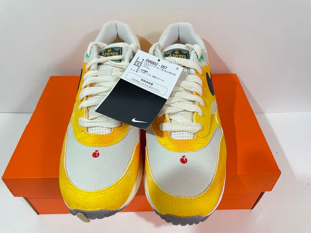 【新品】25cm Nike AirMax1Golf \"Always Fresh\"