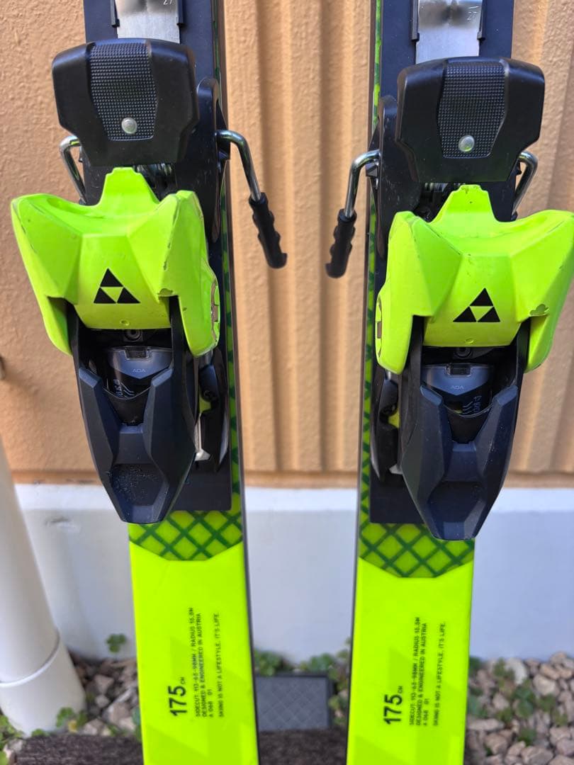 【FISCHER】WORLDCUP CT 175cm ビンディング付き