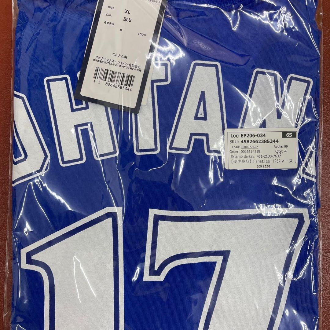 【未開封】ドジャースワールドシリーズ進出記念　大谷翔平Tシャツ　日本正規品XL