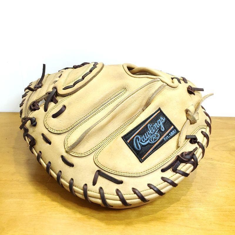ローリングス マイク・ピアザモデル キャメル キャッチャーミット 軟式グローブ