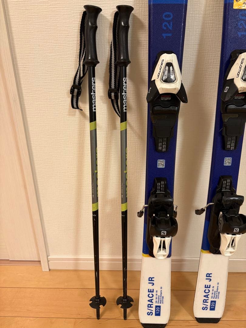 SALOMON スキー板　120cm