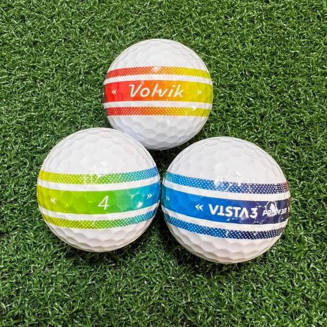 【S170】VOLVIK　VISTA　prism360 色混合 ロスト 24球