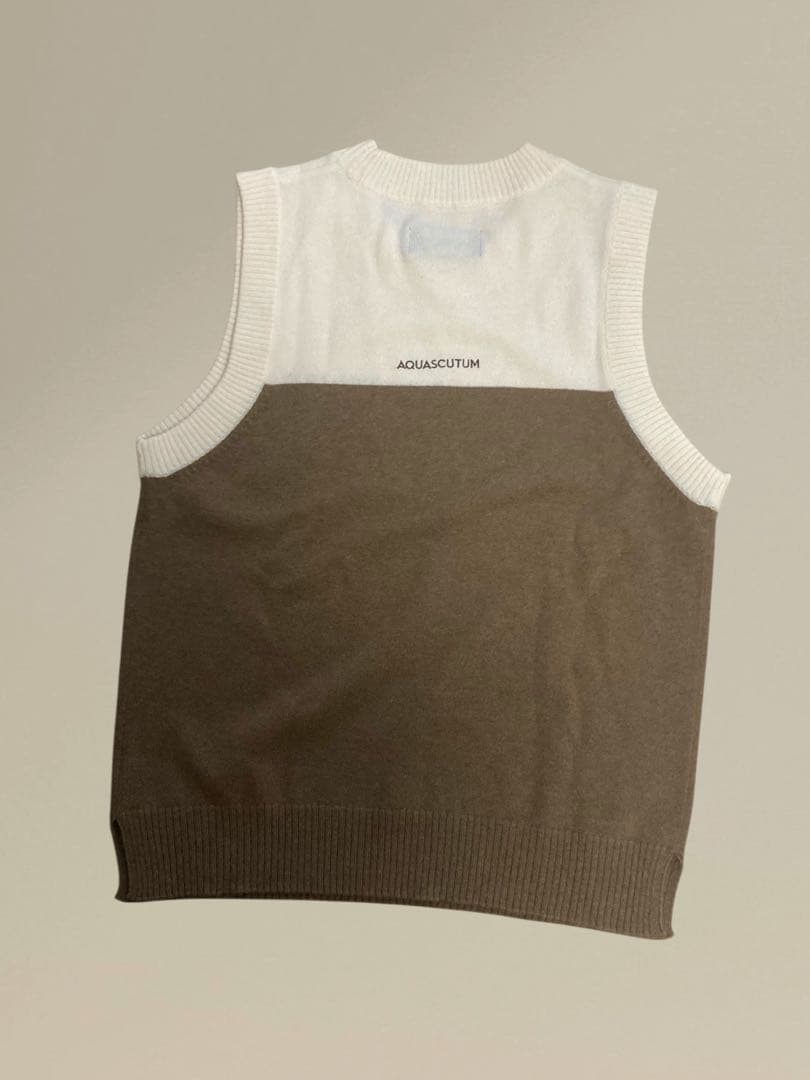 カシミア100% AQUASCUTUM アクアスキュータム 定価47,300円