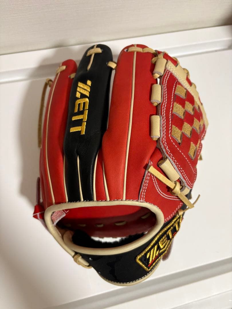 新品級 ZETT ゼット 軟式グローブ 内野手用 源田モデル 人気カラー
