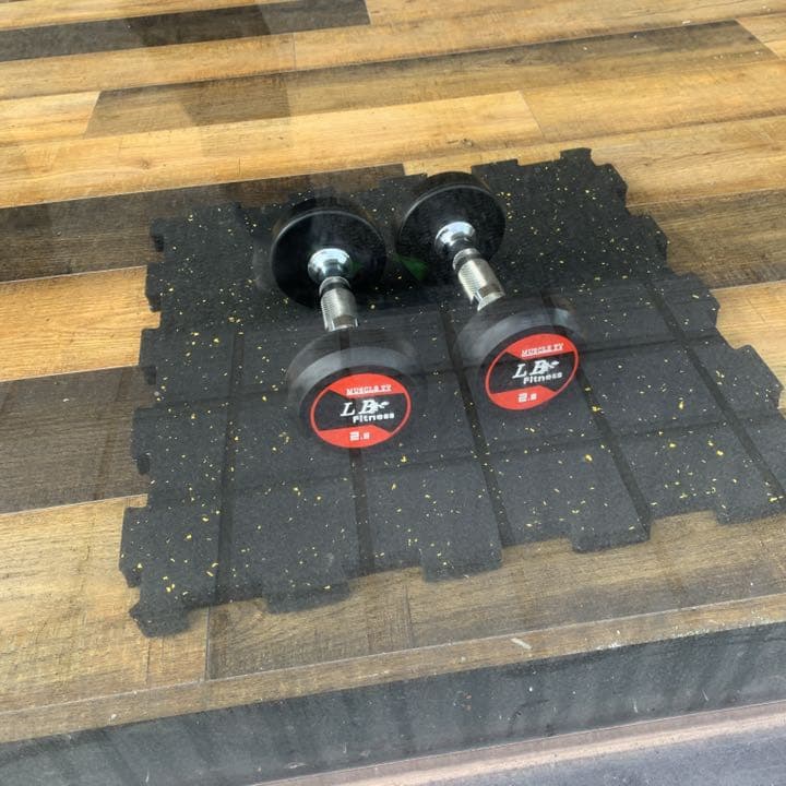 ラバーダンベル　　2.5kg 5kg 7.5kg 10kg 各2個