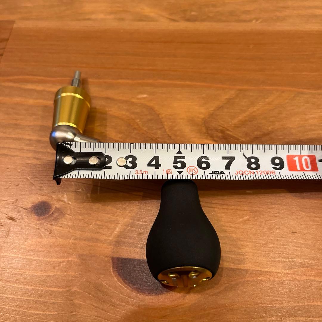 zpi ハンドル　ソルティーバー　シマノ ゴールド　美品