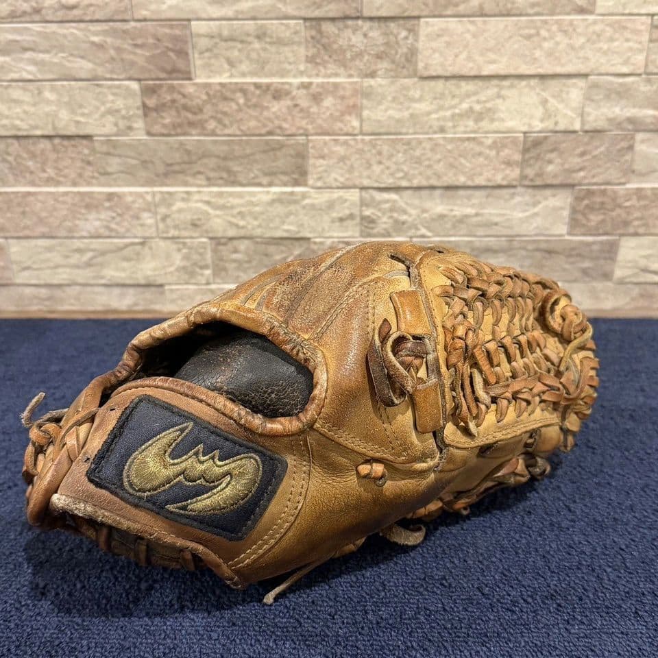 一般軟式用 野球グローブ 外野手用 本革 ブラウン